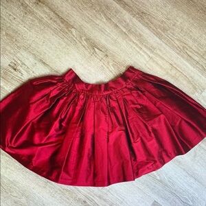 Elegant Red Women's Skirt